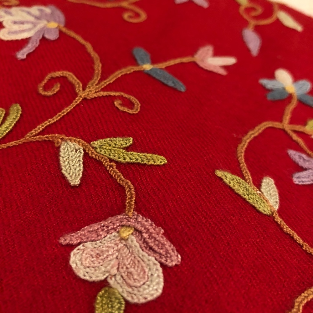 Hand Sewn Israeli Scarf